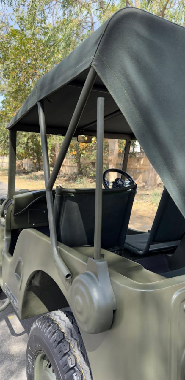 Vintage Electric Jeep India